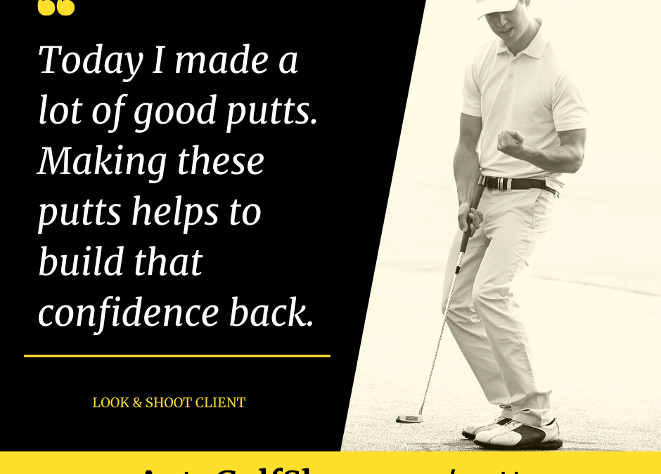 Confidence and the putting game